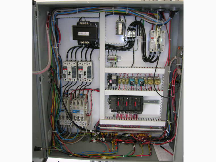Transfer pump duplex control panel