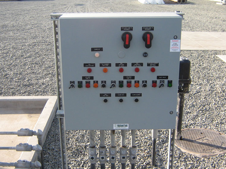 Oil Water Separator Control Panel
